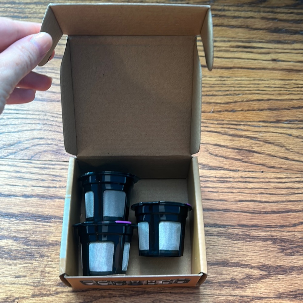 3 Reusable K Cups